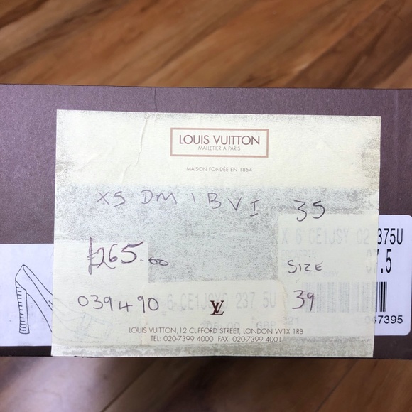 Louis Vuitton Brown Checkered Sandal - Picture 8 of 9